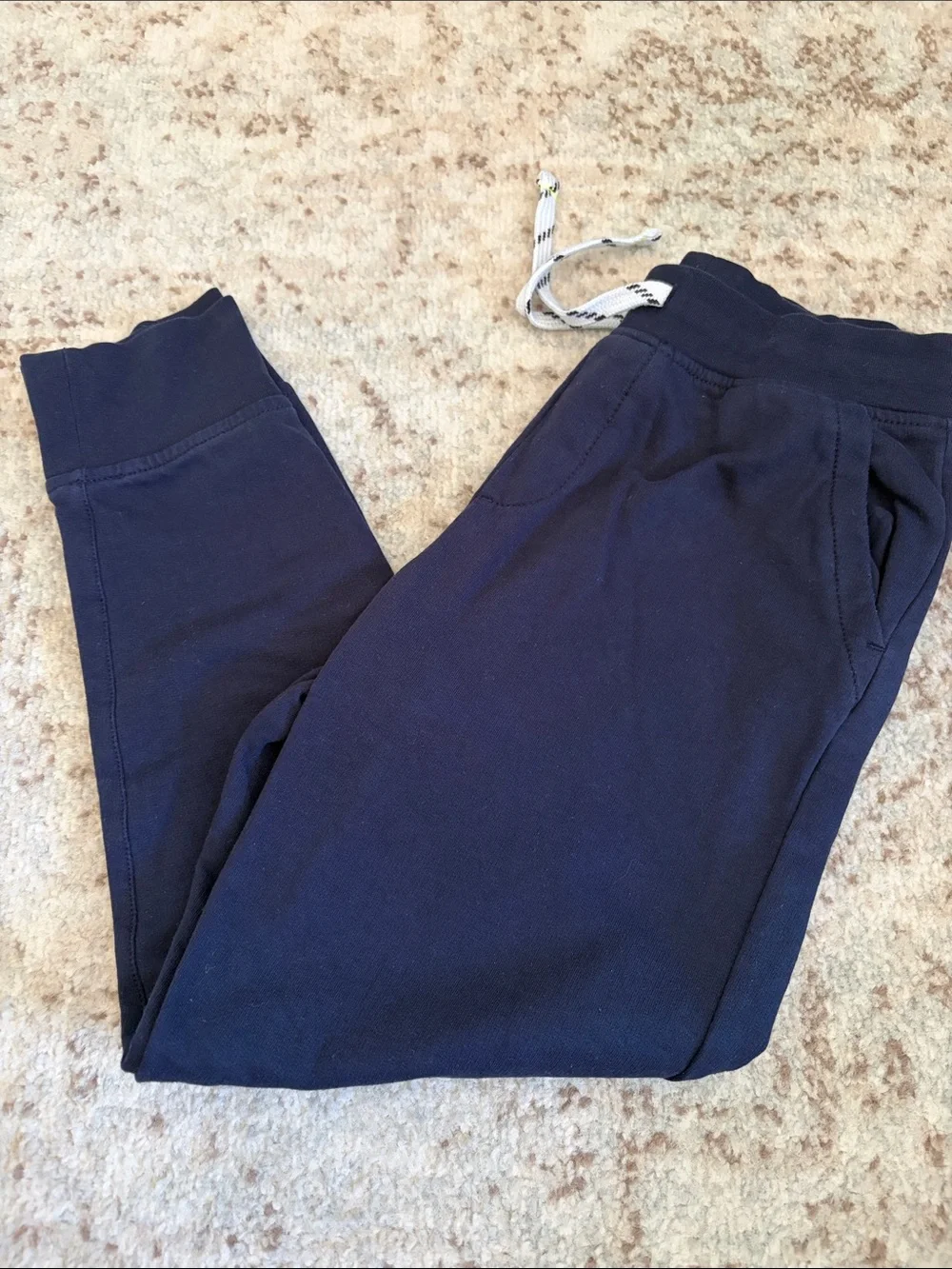 Crewcuts Navy Drawstring Joggers for Kids- never worn